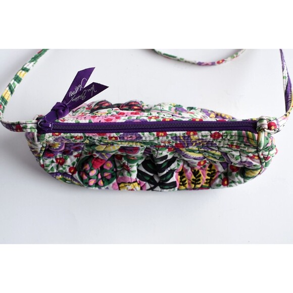 2011 Vera Bradley Viva La Vera Pleated Front Mini Shoulder Bag EUC - Picture 8 of 16